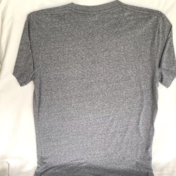 Gently Worn Abercrombie & Fitch Muscle Rare Graphic Content Men’s Tee Small Gray - Picture 7 of 12